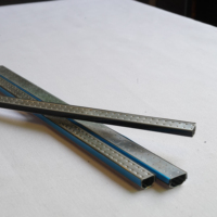 Barre d'espacement en aluminium 13A (12,5 mm) argentée avec ruban butyle, double vitrage en aluminium trempé, bandes d'espacement pour fenêtres et portes