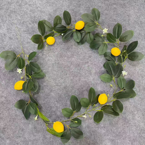 Guirlande de citrons artificiels de style italien pour décoration de plafond d'hôtel, guirlande de citrons pour arche de fête, personnalisation acceptée - Product Image 6
