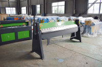 Machine à plier les tôles d'aluminium pour conduits d'air carrés en acier inoxydable pour systèmes CVC