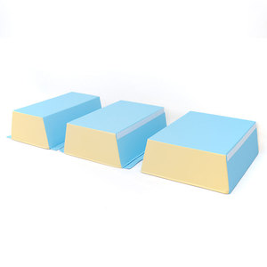 Ensemble <span class=keywords><strong>de</strong></span> <span class=keywords><strong>tapis</strong></span> d'entraînement <span class=keywords><strong>de</strong></span> saut 3-en-1 Soft Plyo Box pour enfants Home Gym School & Outdoor Activities Empilable Weight Upgrade - Product Image 2