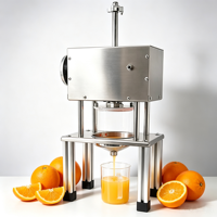 Commerciële eenvoudige koudgeperste calamansi-limoen-sinaasappel-citruspersmachine, fruitsapmachine voor juicebars