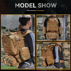 Mochila Táctica Impermeable para Exteriores, Portátil, de Gran Capacidad, para Ciclismo, Correr, Montañismo, Viajes, Deportes, Campamento, Senderismo - Product Image 2