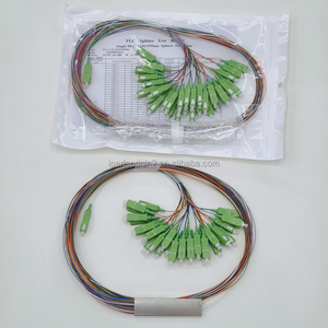 โรงงาน OEM 1*32 PLC ตัวแยกไฟเบอร์ออปติก SC‑APC แพคเกจหลอดเหล็กขนาดเล็ก โหมดเดี่ยว G657A1 ตัวแยกแสงแบบ 1‑32 สำหรับ PON CATV - Product Image 3