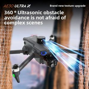 โดรน AE30 3-Axis Gimbal HD GPS Quadcopter พร้อมไฟ LED พลาสติกแบบ Backlight สำหรับการถ่ายภาพทางอากาศ ระบบ Return-to-Home และรีโมทคอนโทรล - Product Image 3