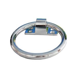 Furniture Handle Ring 95Mm Zinc Alloy Minimalist <b>Cabinet</b> Hardware - Product Image 3