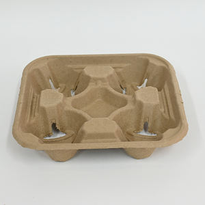 Portavasos Desechables Directo de Fábrica, Bandeja para Vasos Biodegradable al por Mayor, Fabricante de Envases de Alimentos <span class=keywords><strong>Sostenibles</strong></span> OEM/ODM - Product Image 6