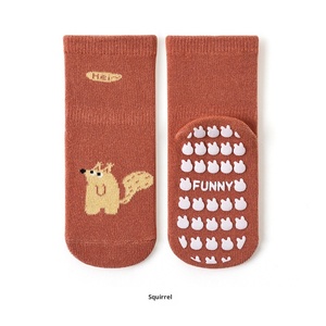 Calcetines Antideslizantes para Bebés y Niños Pequeños, con Diseño <span class=keywords><strong>de</strong></span> Pingüino <span class=keywords><strong>de</strong></span> Dibujos Animados, Cálidos, Sin Costuras, <span class=keywords><strong>de</strong></span> Spandex/Nailon/Algodón, para Primavera - Product Image 6