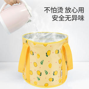 Bañera Plegable para Pies YSD, Profunda, Redonda, Aislada, Portátil, para Adultos, Material PVC, Origen Wenzhou - Product Image 4