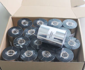 Ruban de cire pour <span class=keywords><strong>imprimante</strong></span> premium 110 mm x 450 m 110 mm x 300 m TTR Transfert de cire/résine Ruban de cire pour <span class=keywords><strong>imprimante</strong></span> à transfert thermique - Product Image 3