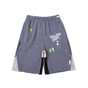Pantaloncini Formali Classici con Stampa Lettering Splatter Graffiti Gallery Dept, <span class=keywords><strong>Pantaloni</strong></span> in <span class=keywords><strong>Velluto</strong></span> <span class=keywords><strong>a</strong></span> <span class=keywords><strong>Coste</strong></span> con Chiusura <span class=keywords><strong>a</strong></span> Coulisse <span class=keywords><strong>di</strong></span> Marca alla Moda per <span class=keywords><strong>Uomo</strong></span> - Product Image 2