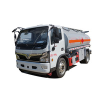 3800mm wheelbase डीजल इंजन 8.5cbm टैंकर हैवी ड्यूटी चीन उपयोगिता कार तेल पेट्रोल ईंधन टैंक ट्रक