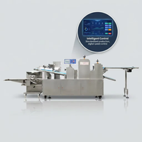 Machine à pain à trois rouleaux haute capacité HJ-650, ligne de traitement automatique de la pâte pour pains farcis et baguettes