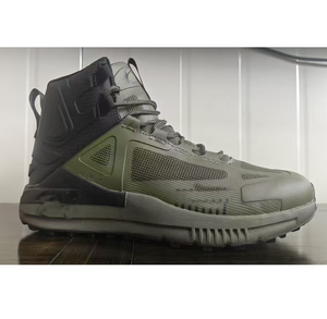 Chaussures de sport respirantes à cheville haute personnalisées TSB81, camouflage noir, gris, coyote, beige, kaki, gris clair - Product Image 6