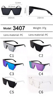Lunettes de sécurité Z87+ de haute qualité 3407 pour activités de plein air, pêche, sport, protection solaire UV400, conformes aux normes ANSI Z87/1337.1, fabricant de lunettes de soleil de protection.