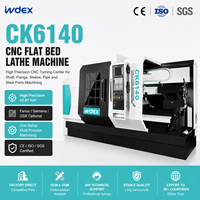 Torno CNC de Servicio Mediano CK6140, Torno de Bancada Plana con Giro de 500 mm y Control GSK para Fabricación de Piezas Metálicas de Precisión