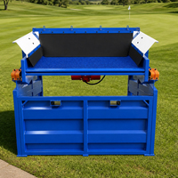 Crible vibrant à gaz KOHLER 5,5 HP EPA pour compost, criblage de terre de surface et tamisage de sable, de haute qualité pour concessionnaires