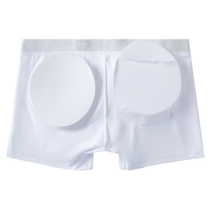 Sous-vêtements pour hommes JOCKMAIL, effet lifting des fesses, avec coussinets amovibles, boxer taille basse, caleçons longs de sport respirants - Product Image 4