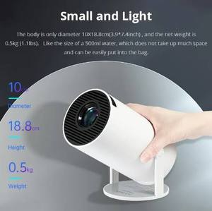 HY300 Popular nuevo proyector 4K Android proyectores inteligentes HD 720p Cine en Casa <span class=keywords><strong>mini</strong></span> pantalla láser equipos de presentación al aire libre - Product Image 2