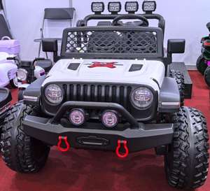 24V 电动玩具车，<span class=keywords><strong>2</strong></span>人座电池供电卡车，带遥控，弹簧悬架玩具车，适合4-8岁儿童 - Product Image 1