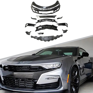 Kit carrosserie avant style <span class=keywords><strong>SS</strong></span>, lèvre de pare-chocs, séparateur, kit extérieur non peint en PP pour <span class=keywords><strong>Chevrolet</strong></span> <span class=keywords><strong>Camaro</strong></span> 6ème génération 2019 2020 2021 <span class=keywords><strong>2022</strong></span> - Product Image 2