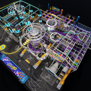 El paquete de centro de juegos comercial Qiaoqiao de 800 metros cuadrados ofrece un plan de negocios completo. - Product Image 1