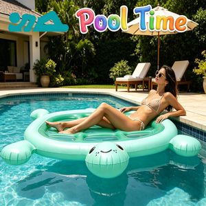 <b>Inflatable</b> Turtle Tic Tac Toe Pool <b>Game</b> with Balls for Family Summer Water Fun - Product Image 6