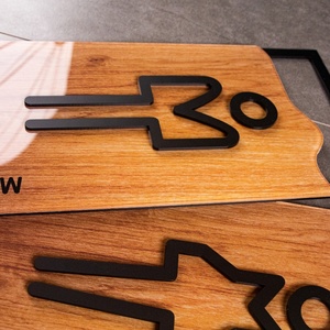 Acrylique Toilette Signe Wc Signalisation Acrylique Toilettes Auto-adhésif Femmes Hommes Salle <span class=keywords><strong>De</strong></span> Bains Signe Femme Mâle Toilettes <span class=keywords><strong>Porte</strong></span> Signe <span class=keywords><strong>Plaque</strong></span> - Product Image 3