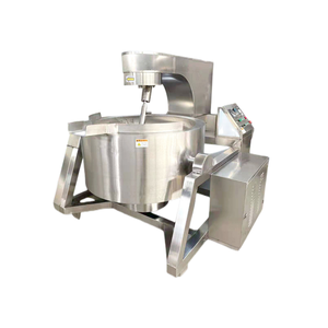 Machine à fabriquer du ketchup de tomate à double enveloppe automatique en état neuf, capacité de 100L à 500L, acier inoxydable 304, dispositifs clés <span class=keywords><strong>pour</strong></span> les grains - Product Image 4