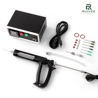 Pistolet de remplissage d'huile électrique semi-automatique à cartouche chauffante pour liquides épais, bouteilles, cartons, papier, haute capacité 25/50 ml
