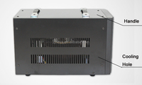 8/12KVA 220V Estabilizador/regulador de voltaje CA estable ISO9001 Certificado Diseño de moda Pantalla LED Monofásico SVC SDR SVR 50Hz