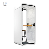 Cabine téléphonique insonorisée sur mesure pour usine, pod de bureau insonorisé, cabine mobile préfabriquée, pods de bureau
