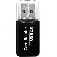 Lecteur de carte TF USB 2.0 haute vitesse Cantell, transmission 480 Mbps, installation externe, PC portable, matériau ABS, moule privé