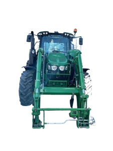 Tracteur utilitaire John Deere 6120M 120HP d'occasion 2021 avec composants moteur, pompe à engrenages et moteur à roues pour fermes - Product Image 6