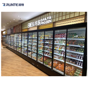 Congelador <span class=keywords><strong>de</strong></span> exhibición vertical <span class=keywords><strong>de</strong></span> supermercado comercial Refrigerador <span class=keywords><strong>de</strong></span> cuatro puertas <span class=keywords><strong>de</strong></span> vidrio Refrigerador <span class=keywords><strong>de</strong></span> exhibición <span class=keywords><strong>de</strong></span> carne Frigidaire <span class=keywords><strong>Vitrina</strong></span> Frigorifica - Product Image 5