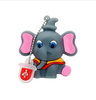 Clé USB en silicone |   Clé USB promotionnelle 128 Go en caoutchouc souple avec boîtier métallique