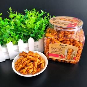 中式芝麻油条300克罐装鲜虾蟹籽味脆条即食流行零食特产办公室 - Product Image 4