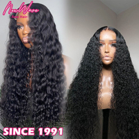 Perruques bon marché en cheveux vierges longs et bouclés pour femmes noires, meilleure qualité, avec dentelle HD transparente, base en soie, sans colle