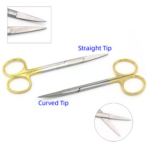 <span class=keywords><strong>Ciseaux</strong></span> chirurgicaux dentaires en acier inoxydable, carbure de tungstène, manche doré, <span class=keywords><strong>ciseaux</strong></span> de laboratoire dentaire, instruments dentaires pour chirurgie buccale - Product Image 2