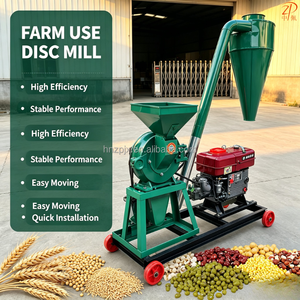 Moulin à marteaux à moteur diesel en promotion, broyeur de céréales portable pour blé, maïs, sorgho, machine à moudre la <span class=keywords><strong>farine</strong></span> multifonctionnelle - Product Image 5
