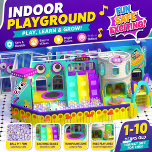 CE Certified Kids <b>Indoor</b> Playground with <b>Slide</b> Ball Pit for Shopping Mall China Factory Wholesale - Product Image 1
