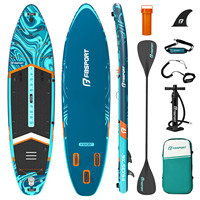 FBSPORT Dropshipping Planche de paddle gonflable de pêche SUP Gonfiabile sup Board Pembe mor Stand up Paddle Board Racetyp Rack