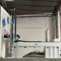 Bras robotisé d'injection moulage haute vitesse à 3 axes, tête de taureau, entièrement servo, télescopique, à un bras, course de 1300 mm, charge utile de 10 kg, AC, robuste