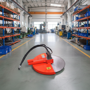 Scie forestière robuste de 900 mm, machine forestière diesel pour l'entretien routier municipal - Product Image 2