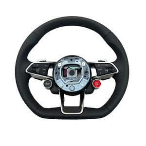 Pour volant de sport <span class=keywords><strong>Audi</strong></span> Universal Fit avec coutures de couleur personnalisées et Options de forme volant de voiture - Product Image 4
