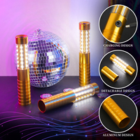 Bâton lumineux LED rechargeable pour bar et boîte de nuit, baguette de danse LED, bâton stroboscopique LED, lumière scintillante pour service de bouteilles de champagne