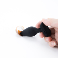 Fabrik-Großhandel Silikon Anal-Plug Vibrator Trainings-Set Sexspielzeug Dilatator Verschiedene Größen Butt-Plug 100% Wasserdicht CE-Zertifiziert