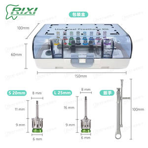 Kit de Herramientas de Restauración de Implantes Dentales Rixi, Juego de Llaves Dinamométricas y Destornilladores Manuales para Cirugía Oral - Product Image 4
