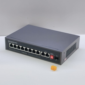 สวิตช์ Ai PoE จากโรงงาน 10/100Mbps 8PoE + 3 Gigabit Uplink สำหรับระบบกล้องวงจรปิดและเครือข่ายธุรกิจ - Product Image 1