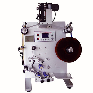 Đa chức năng Tabletop chai tròn bán tự động điện máy dán nhãn ngày <span class=keywords><strong>coder</strong></span> cho thực phẩm nước giải khát Mỹ phẩm ứng dụng - Product Image 5