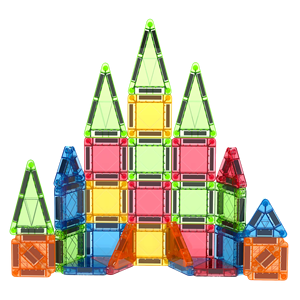 Bloques de Construcción Magnéticos Mini de <span class=keywords><strong>3</strong></span>.75cm, Montessori STEM, <span class=keywords><strong>para</strong></span> Niños Preescolares, Viajes, ABS, EN71, ASTM, CPC, CE - Product Image 1